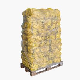 Kindling wood chips mesh bags / 100 bags per pallet