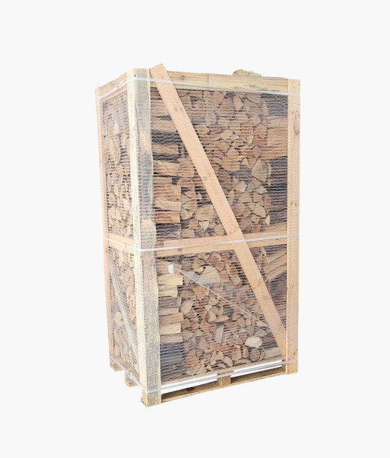 Pallet dried firewood